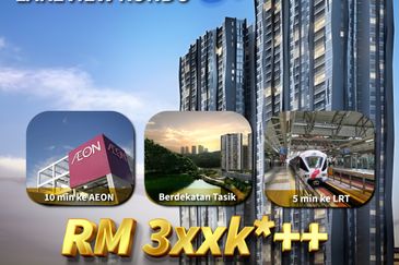 First Fully Furnished Lakeview Condominium in Puchong