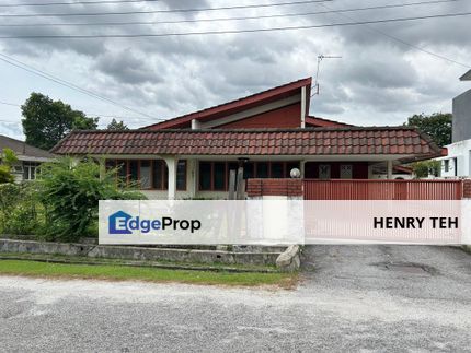 《Freehold》1-Storey Bungalow @ Taman Canning, Perak, Ipoh