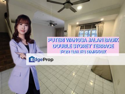 Puteri Wangsa Double Storey Terrace For Sales, Johor, Ulu Tiram