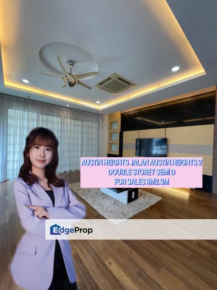 Austin Heights Mount Austin Renovation Double Storey Semi D , Johor, Johor Bahru
