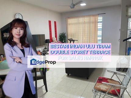 Bestari Indah Ulu Tiram Double Storey Terrace For Sales, Johor, Ulu Tiram