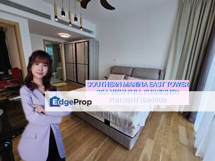 Southern Marina East Tower Sea View Fully Furnished For Rent, Johor, 