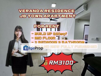 Veranda Residence JB Town Apartment, Johor, Johor Bahru