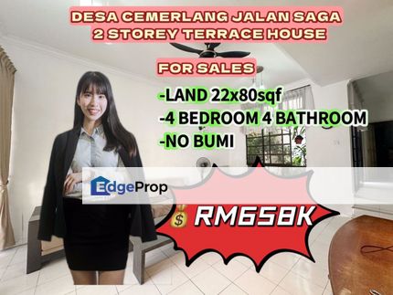 Desa Cemerlang House For Sales, Johor, Ulu Tiram