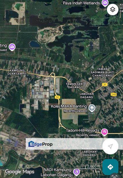 Olak Lempit Banting-Agricultural Land (Industrial Zoning)-For Sale, Selangor, Banting