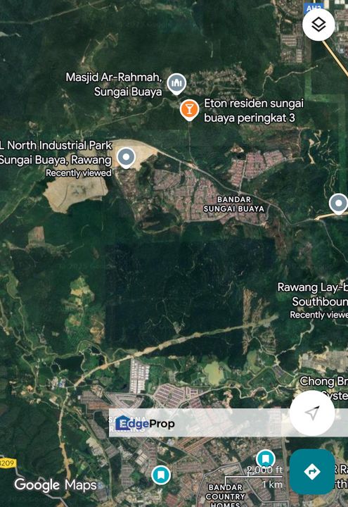 Sungai Buaya Rawang-Agriculture Land with Industrial Zoning-For Sale, Selangor, Rawang