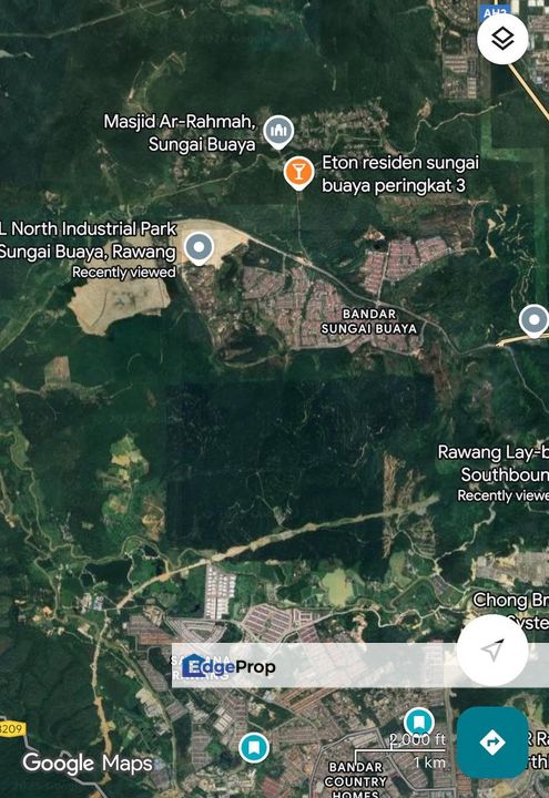 Sungai Buaya Rawang-Agriculture Land with Industrial Zoning-For Sale, Selangor, Rawang