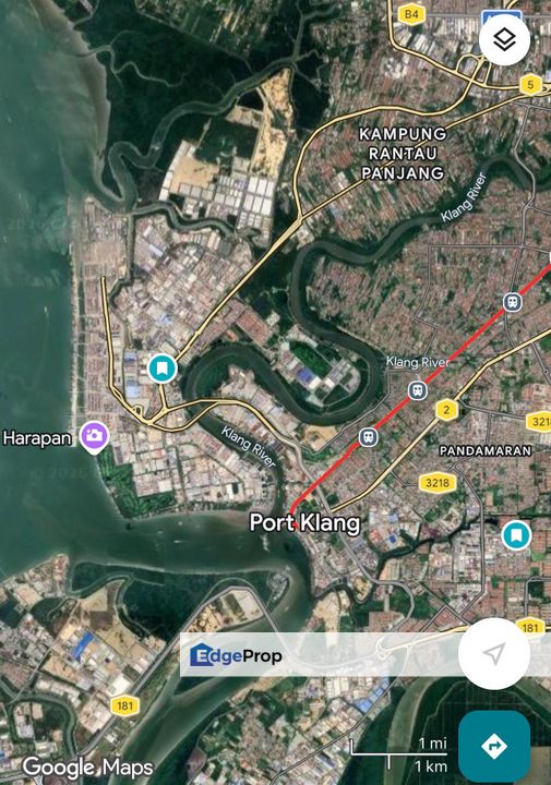 Pelabuhan Klang (North Port) Industrial Land for Sale, Selangor, Klang