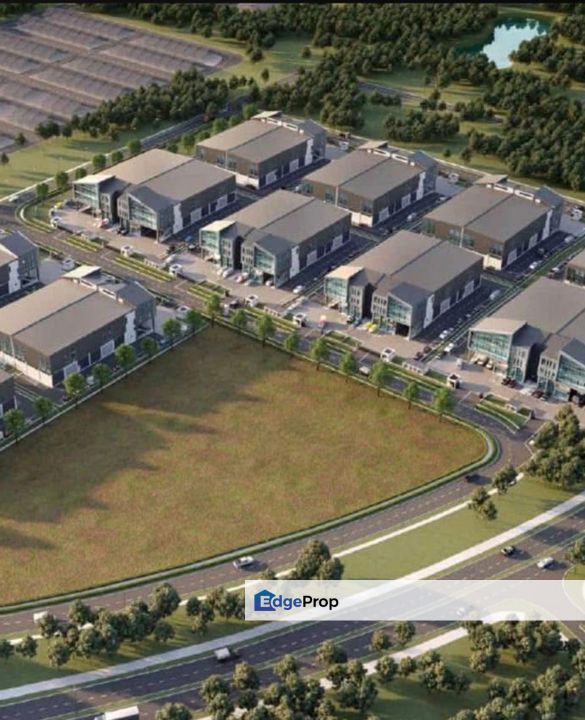 Semenyih-New 2-Storey Cluster Semi-Detached Factory, Selangor, Semenyih