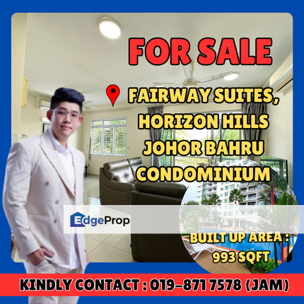 Fairway Suites, Horizon Hills Johor. Condominium For Sale, Johor, Horizon Hills