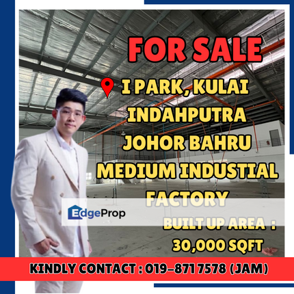 I park Indahputra, Kulai. Medium Industrial Factory For Sale, Johor, Kulai
