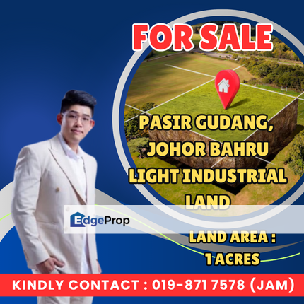 Pasir Gudang, Johor. Light Industrial Land For Sale, Johor, Pasir Gudang
