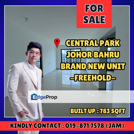 Central Park, Johor Bahru. Service Residence For Sale With Brand New Unit, Johor, Johor Bahru
