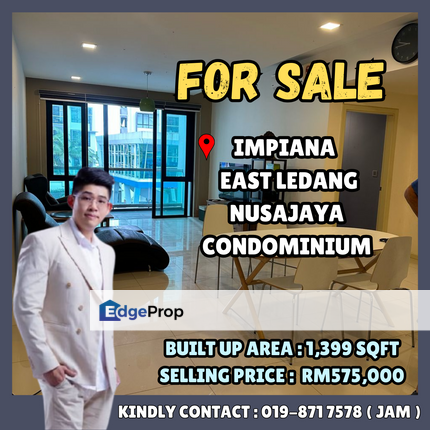 Impiana, Iskandar Puteri. Fully Furnished Condominium For Sale, Johor, 