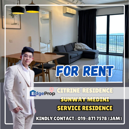 Sunway Medini , Service Residence For Rent With Fully Furnished, Johor, 