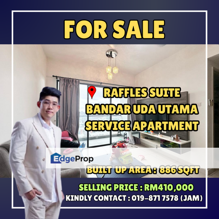 Raffles Suite, Bandar Uda Utama. Good Condition For Sale, Johor, Skudai