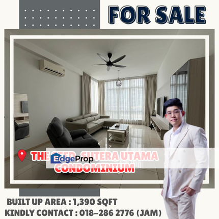 The Seed, Sutera Utama. Condominium For Sale. Good Condition, Johor, Skudai