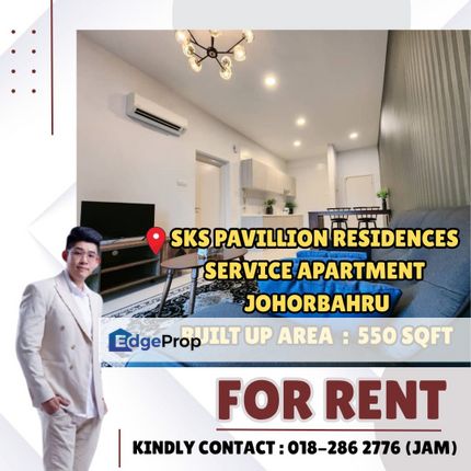 SKS Pavilion, Service Apartment For Rent, Johor, Johor Bahru