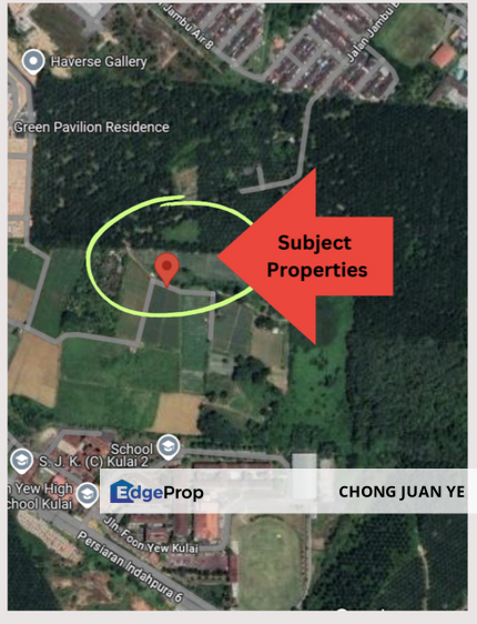 古来黄金住宅地🔥50英亩永久地契, Johor, Kulai