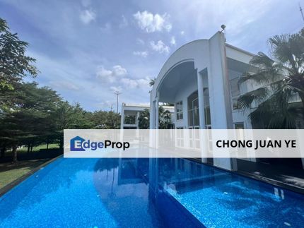 high elevated land bungalow with pool in leisure farm, Johor, Gelang Patah