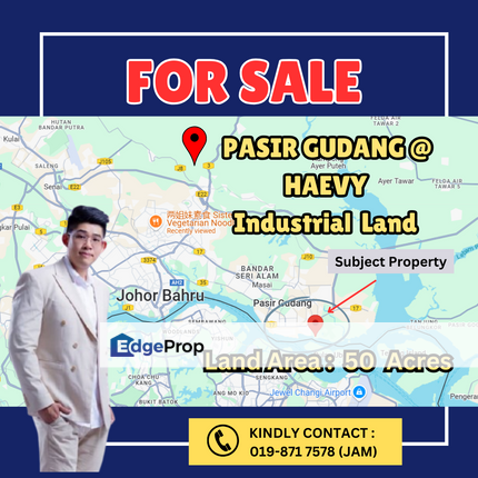 Pasir Gudang, Heavy Industrial Land For Sale, Johor, Pasir Gudang