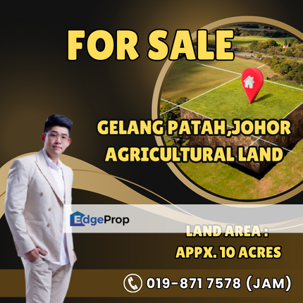 Gelang Patah, Agricultural Land For Sale, Johor, Gelang Patah