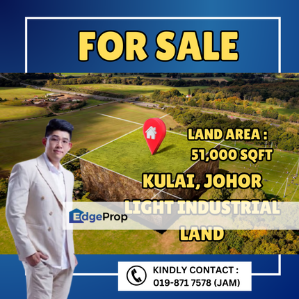 Kulai, Light Industrial Land For Sale, Johor, Kulai