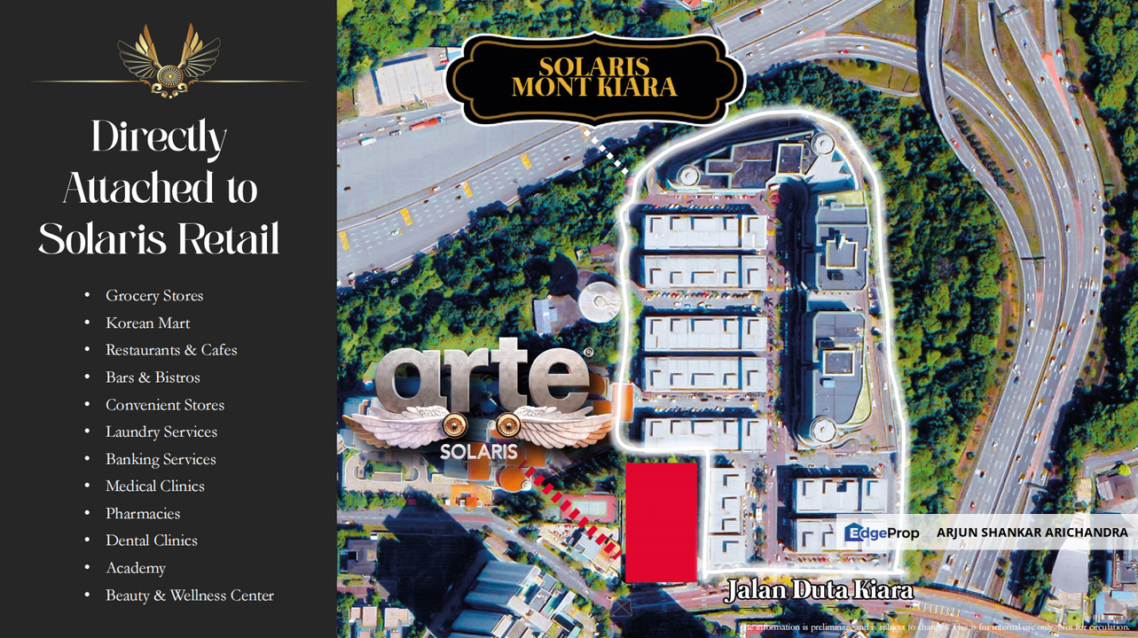 Arte Solaris Mont Kiara Kuala Lumpur Service Apartment For Sale (New launch), Kuala Lumpur, Mont Kiara