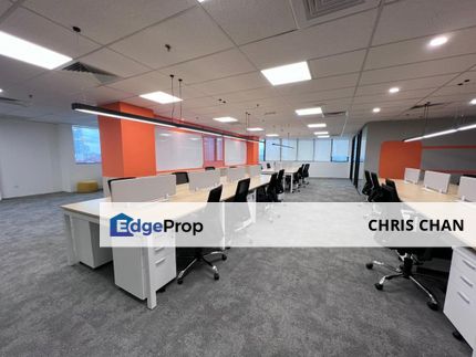 Modern Fully Furnished Office with Attractive Rental Rate @ UOA Damansara Heights, Kuala Lumpur, Damansara Heights