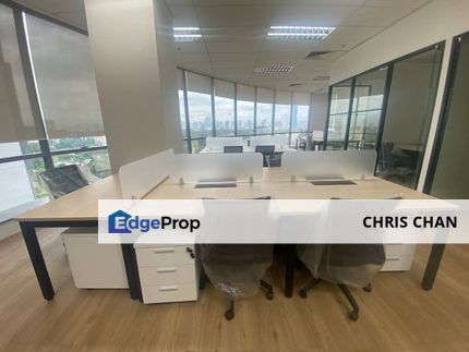 UOA Damansara-City View Furnished Office near MRT, Kuala Lumpur, Damansara