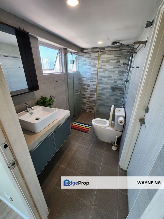Renovated Faber ria condo for sale 2 bedroom 2 bathroom with balcony freehold, Kuala Lumpur, Taman Desa 