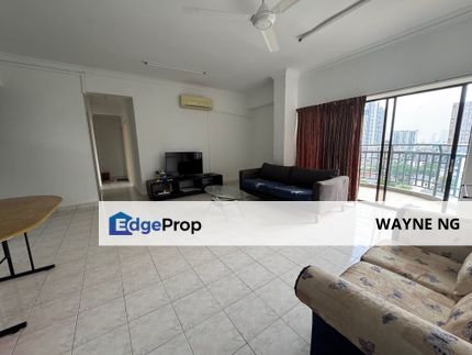 Abadi villa condo for rent 3 bedroom 2 bathroom with balcony taman desa old klang road newly refurbished newly painted new piping, Kuala Lumpur, Taman Desa 