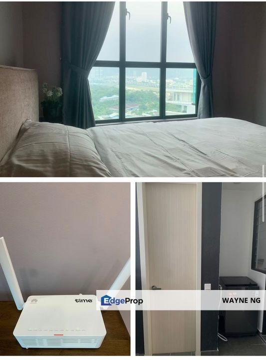 The address condo for rent 3+1 Bedroom 3 bathroom with balcony fully furnished Taman Desa old klang road, Kuala Lumpur, Taman Desa 
