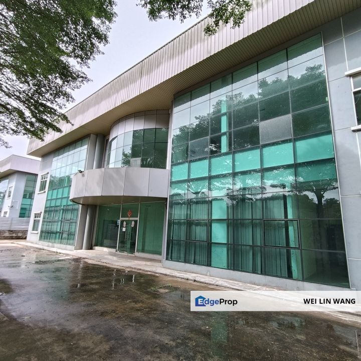 Masai Kota Puteri 1.5 Storey Semi Detached Spacious Factory for Rent, Johor, Masai