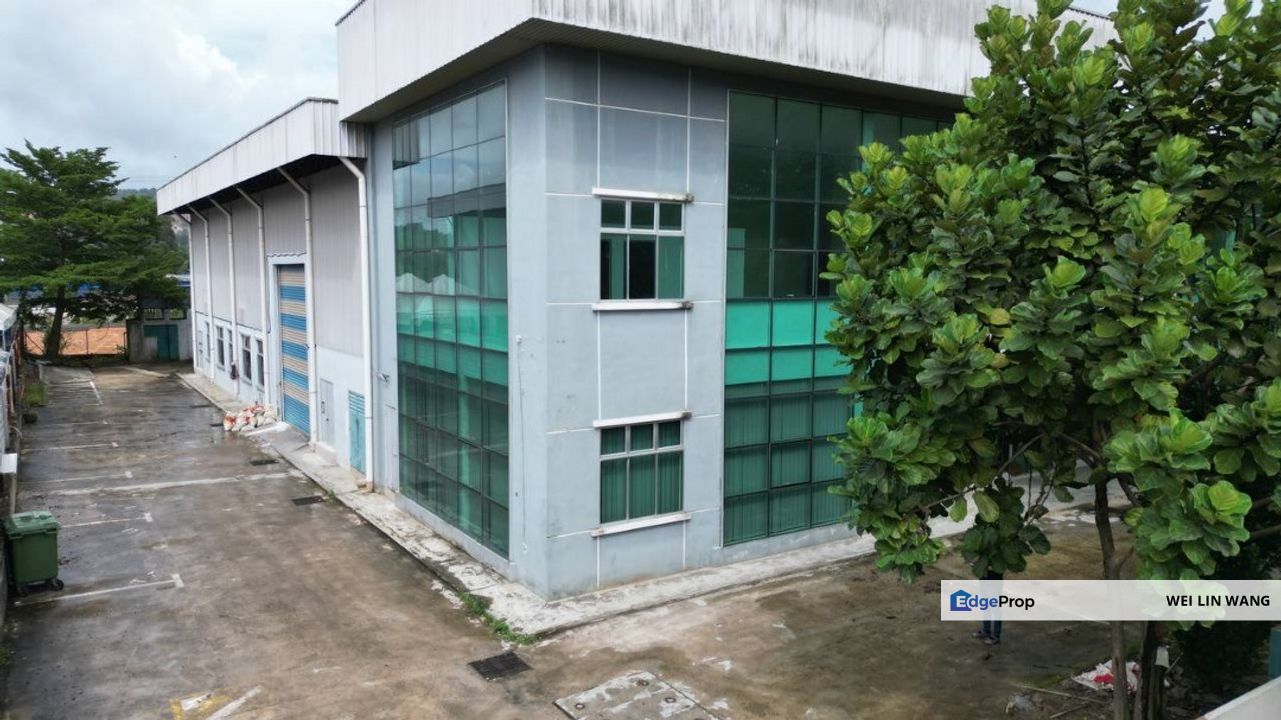 Masai Kota Puteri 1.5 Storey Semi Detached Spacious Factory for Rent, Johor, Masai