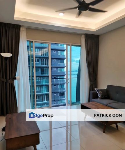 Quaywest Seaview 1200sqft Queensball Mall Fully Reno Furnish USM, Penang, Bayan Lepas
