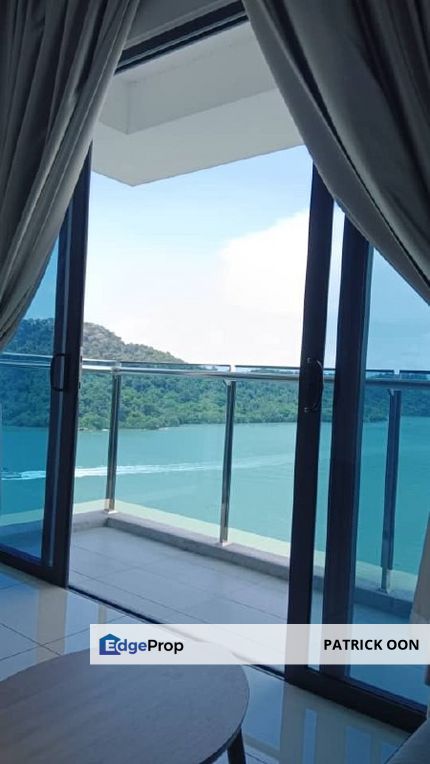 Queens Water Front Seaview Free Wifi Fully Reno Furnish Queensbay Mall, Penang, Sungai Nibong