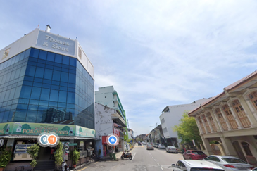 Jalan Hutton 2 Sty Commercial Bungalow 4000sf Georgetown Penang Road