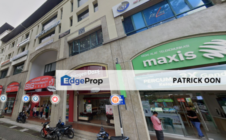 Rare Unit !! Ground Floor Shoplot Bellisa Row ROI 4% Face Main Road Pulau Tikus, Penang, Persiaran Gurney