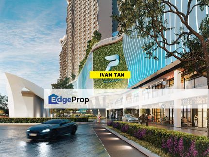 2 sty Commercial New Shop【Seaview】The Penang World City Queensbay, Penang, Sungai Ara
