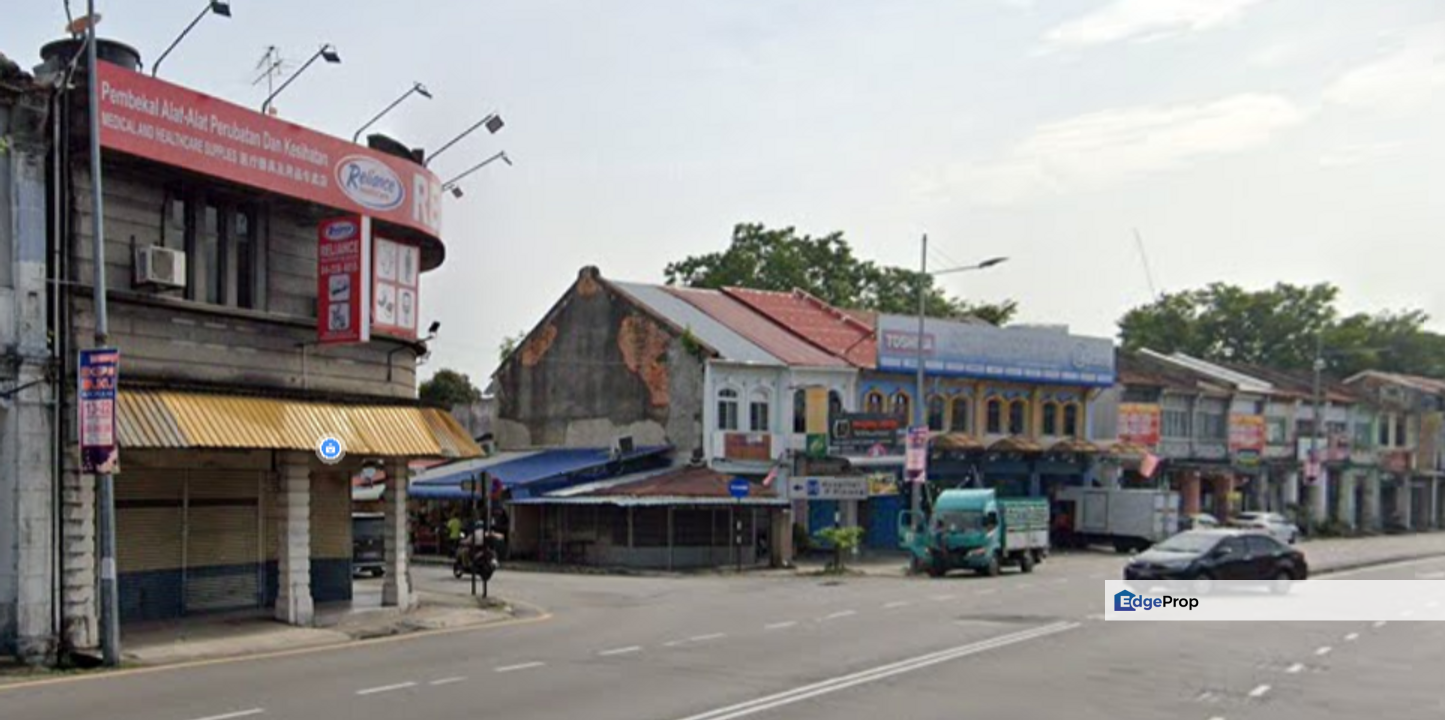 【3 Unit Adjoining】2 sty Shop Jln Air Itam Off Dato Keramat【Main Road】, Penang, Georgetown