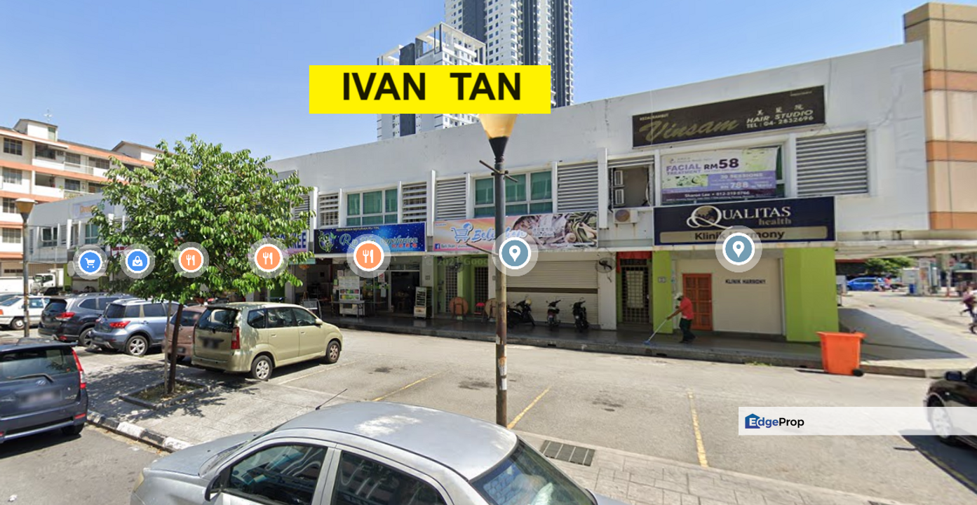2 sty Shop | Harmony Square , Jelutong near Taman Kheng Tian |Tenanted, Penang, Jelutong