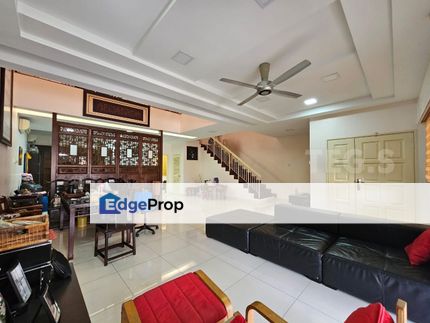 Kitchen Extended Partially Furnished Canal Gardens, Kota Kemuning Double Storey Superlink, Selangor, Kota Kemuning