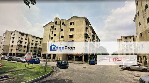 Good Condition Full Loan Free Stamp Duty Pangsapuri Flat PKNS Pandamaran Jaya, Port Klang, Selangor, Port Klang