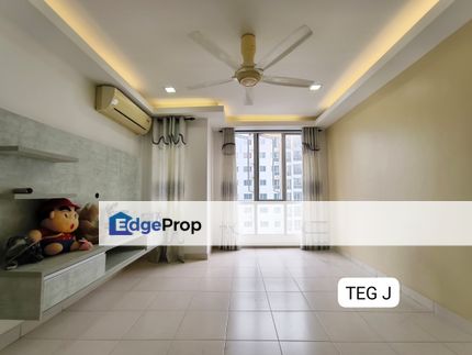 #RM355K 🔥Hot Area !!【RENOVATED】【PARTIALLY FURNISHED】 Seri Baiduri Apartment - For Sale #setiaalam, Selangor, Setia Alam/Alam Nusantara