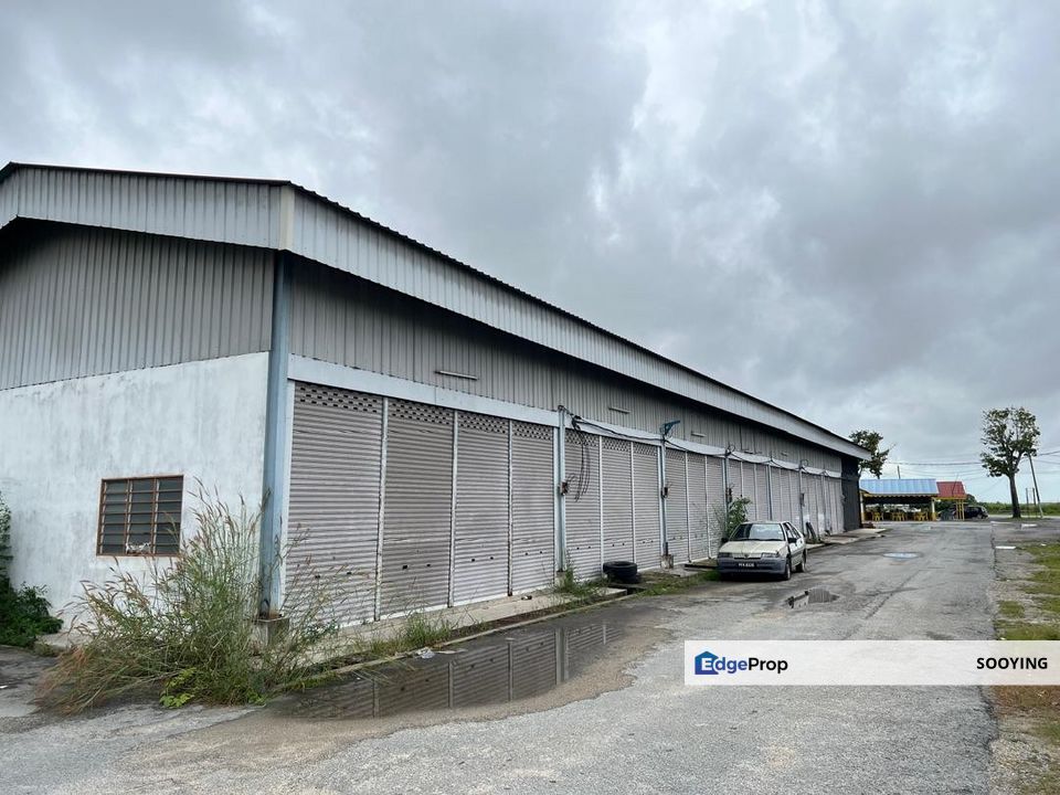  52,840 sqft @ Facing Road Vacant Land Zoning Industry with Building Jalan Sungai Korok Jitra Kedah For Sale, Kedah, Jitra