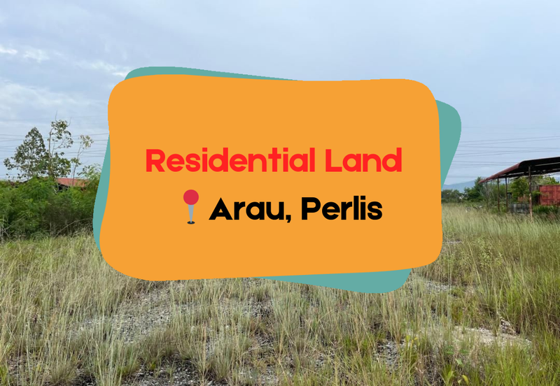 Facing MainRoad Residential Land Arau Perlis For Sale