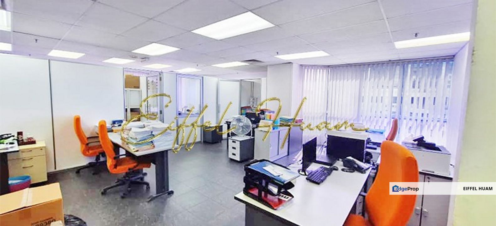Exclusive - High Floor Fully Furnished Office w/ Sea View & City View, Penang, Georgetown