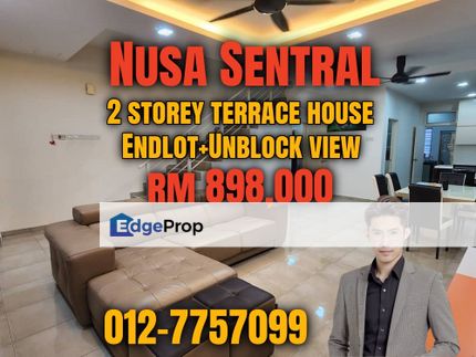 Nusa Sentral 2 Storey Endlot House , Johor, 