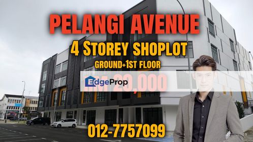 Pelangi Avenue New Shop Lot, Johor, Johor Bahru